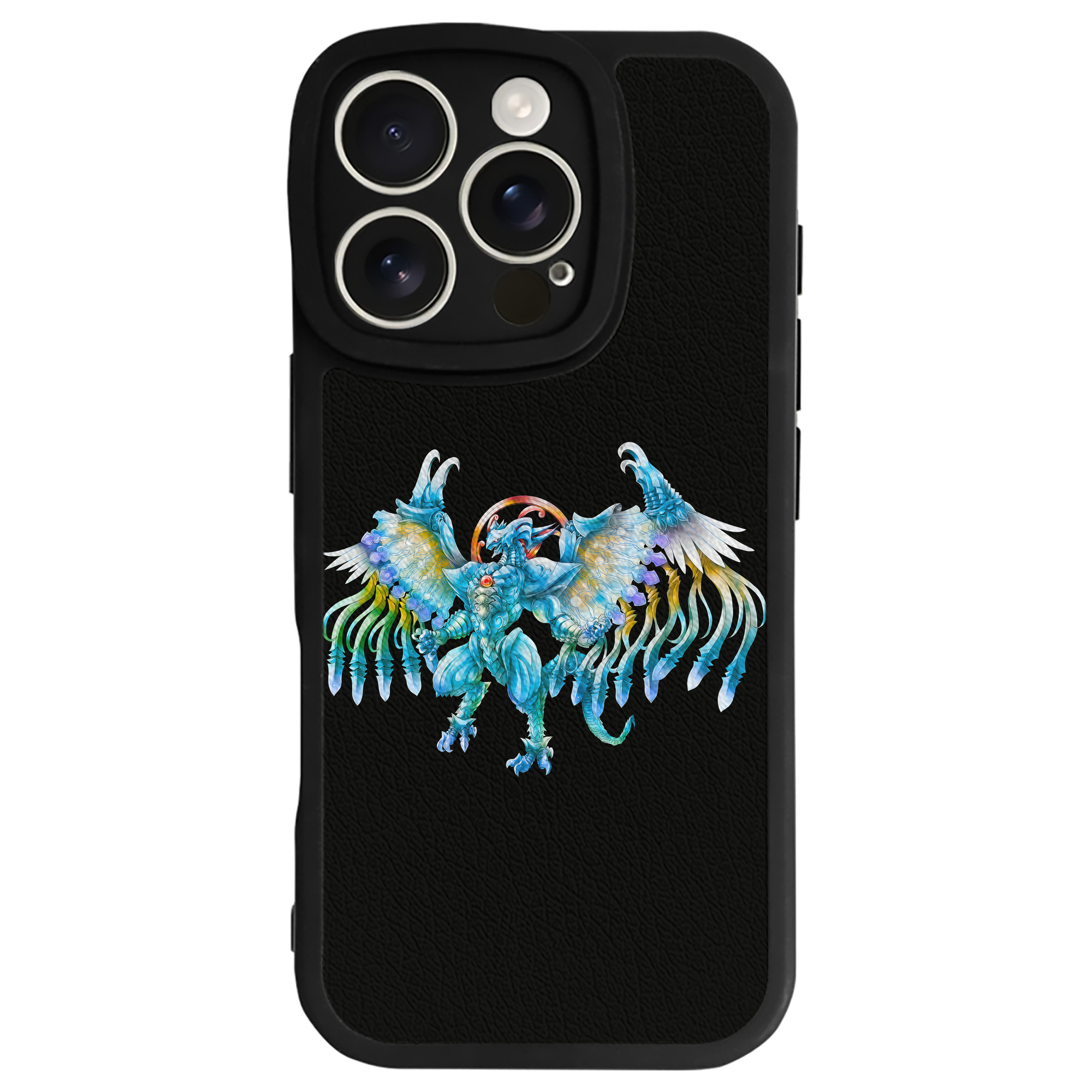 （画像用） 遊☆戯☆王 Yu-Gi-Oh! 【iPhone 16シリーズ対応】シリコンスマホケース（レザー調） 材質：シリコン